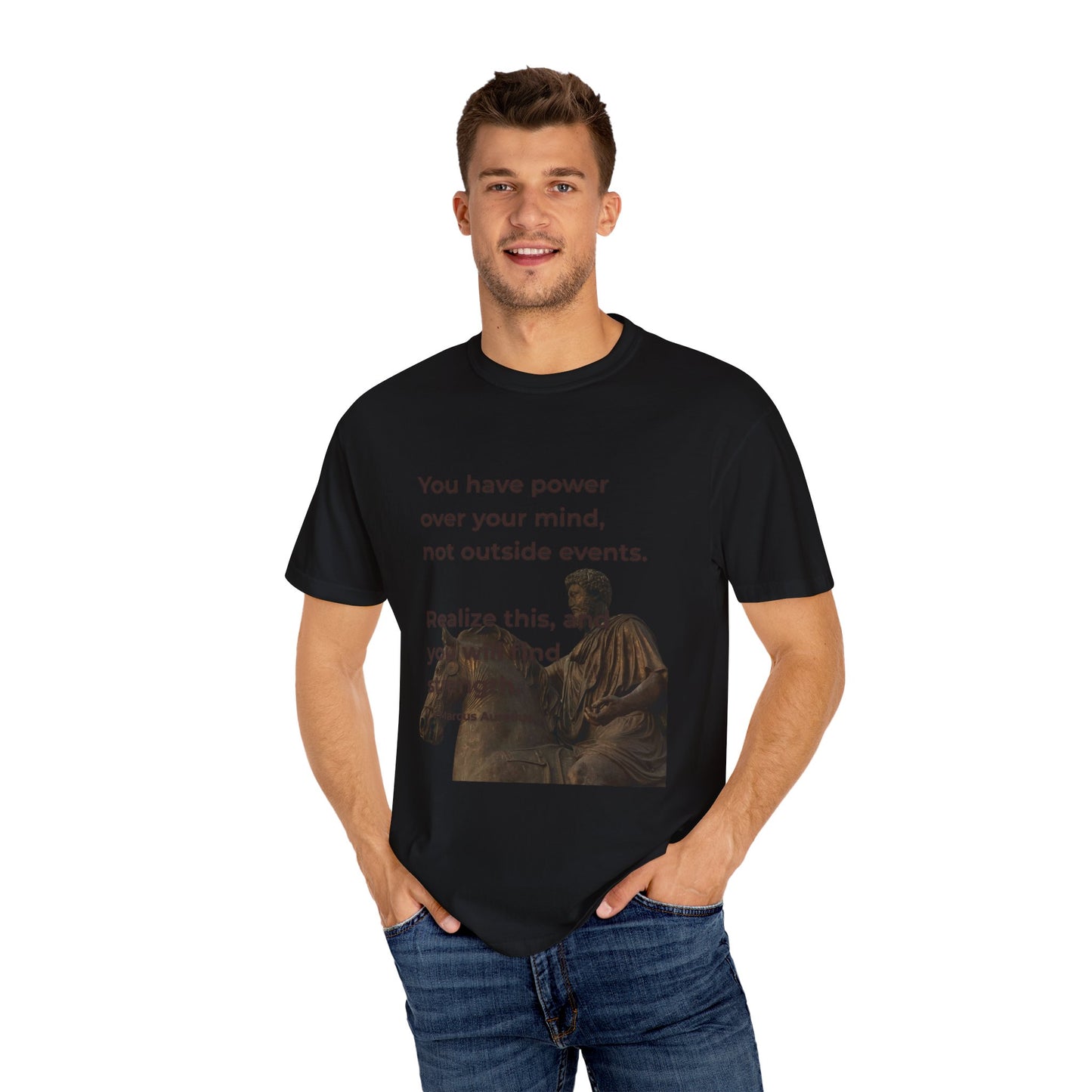 Marcus Aurelius Classic T-Shirt - Master Your Mind Edition