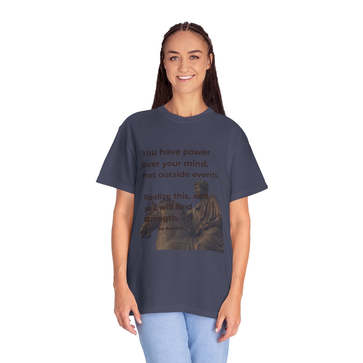 Marcus Aurelius Classic T-Shirt - Master Your Mind Edition
