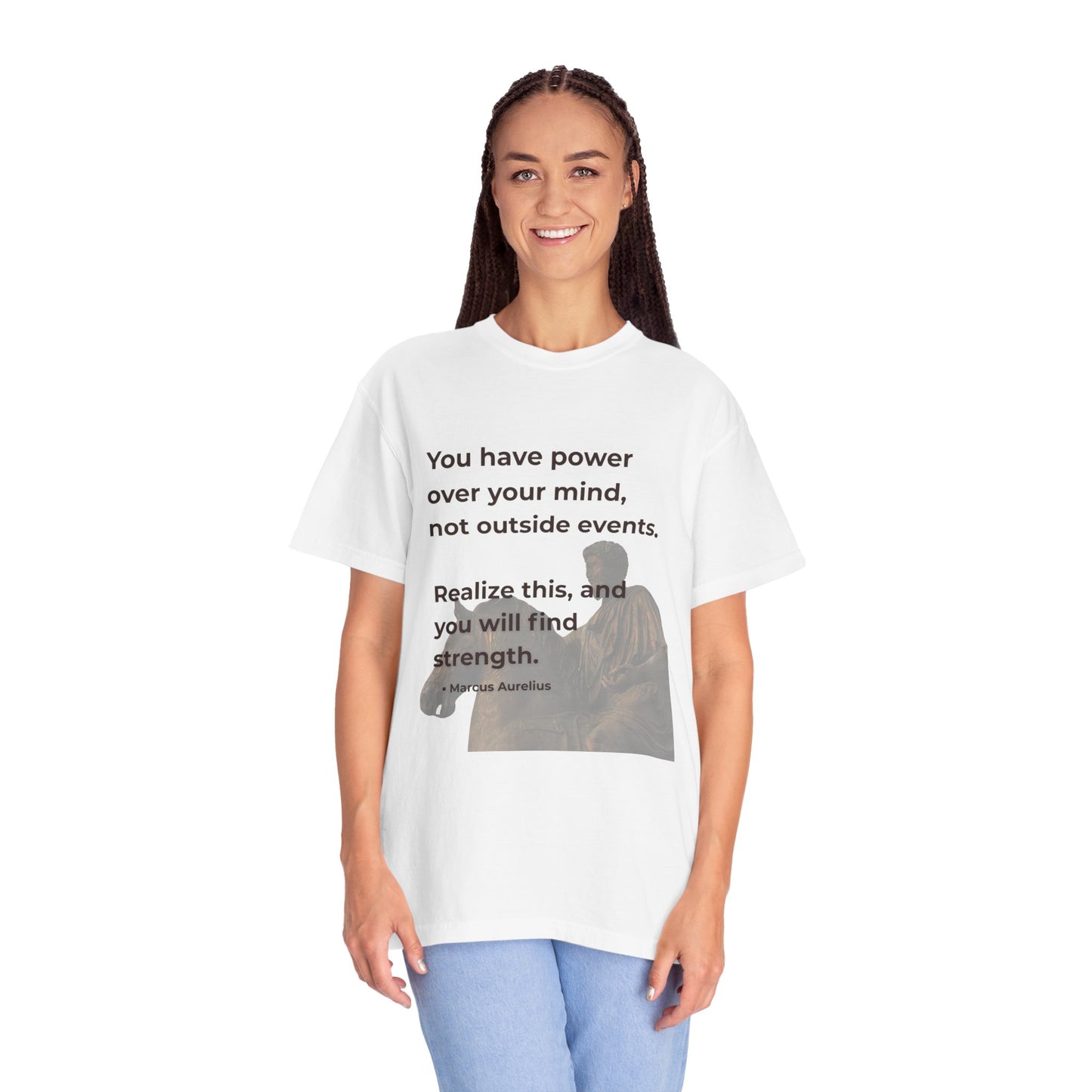 Marcus Aurelius Classic T-Shirt - Master Your Mind Edition