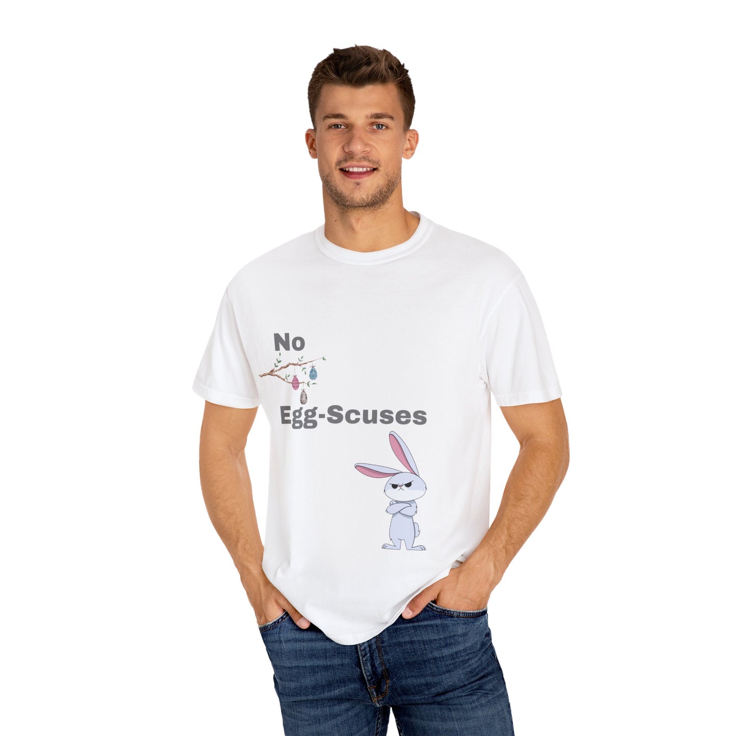 Easter Classic T-Shirt - "No Egg-Scuses" Edition